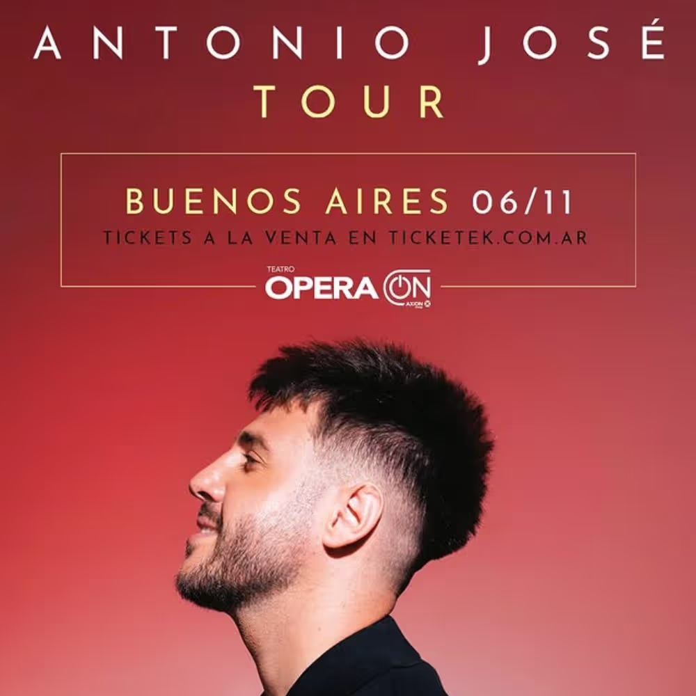 Flyer de Antonio José