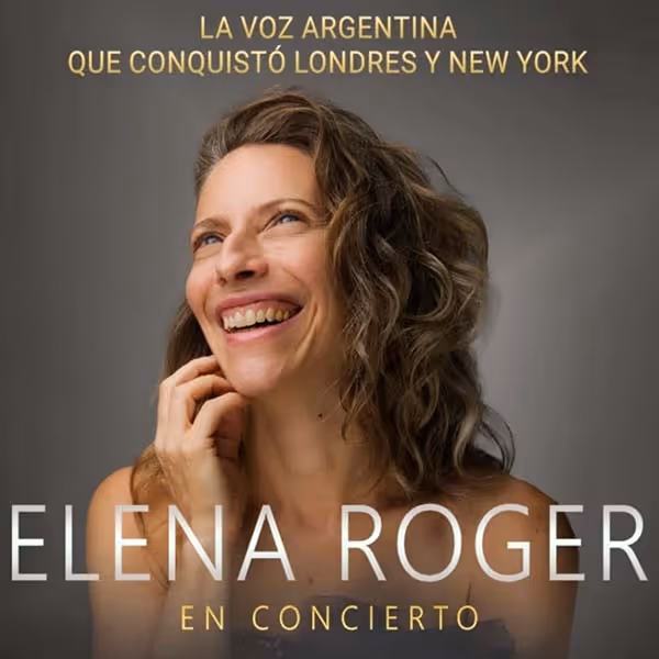 Flyer de Elena Roger