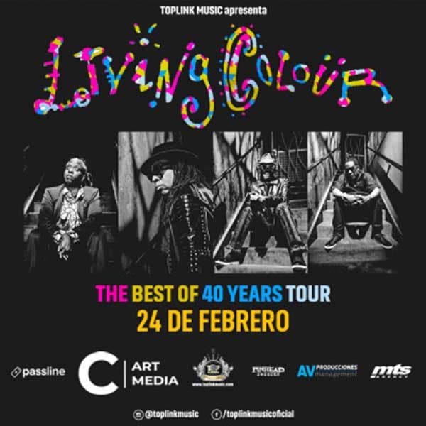 Flyer de Living Colour