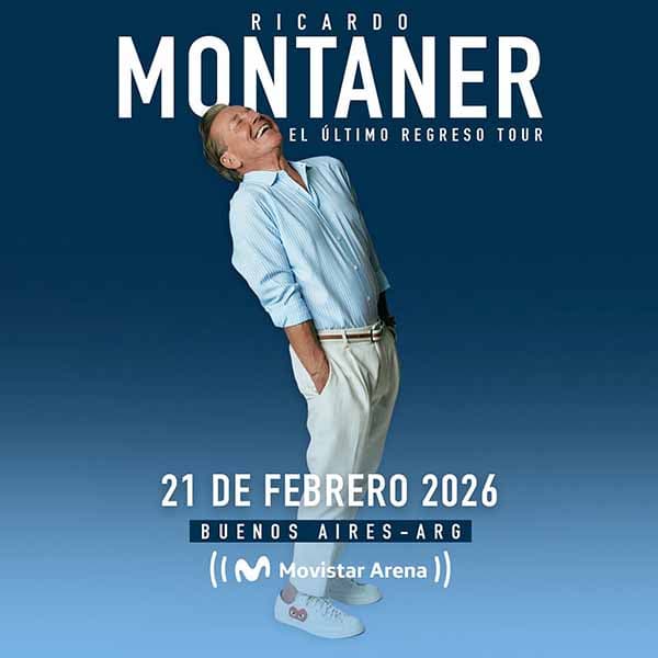 Flyer de Ricardo Montaner