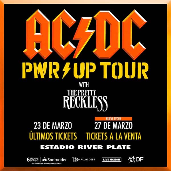 Flyer de AC/DC