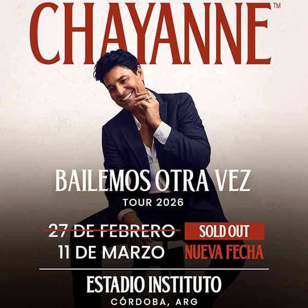 Flyer de Chayanne