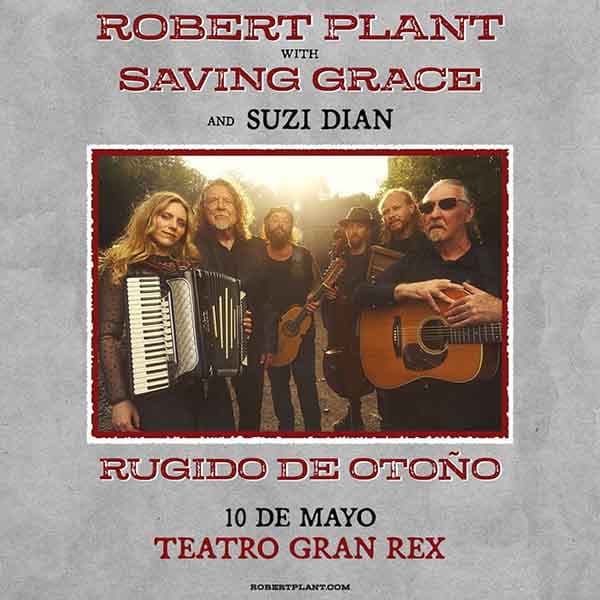 Flyer de Robert Plant