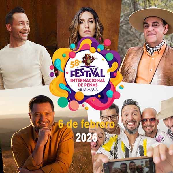 Flyer de Festival de Villa María