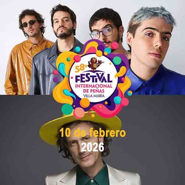 Flyer de Festival de Villa María