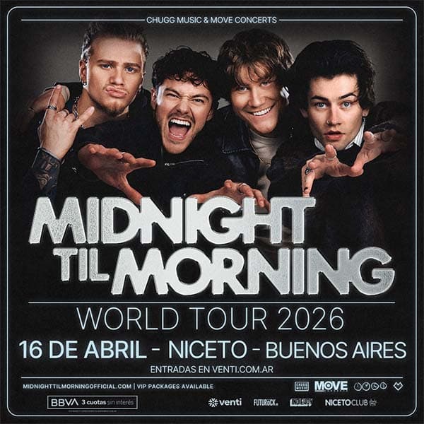 Flyer de Midnight Til Morning