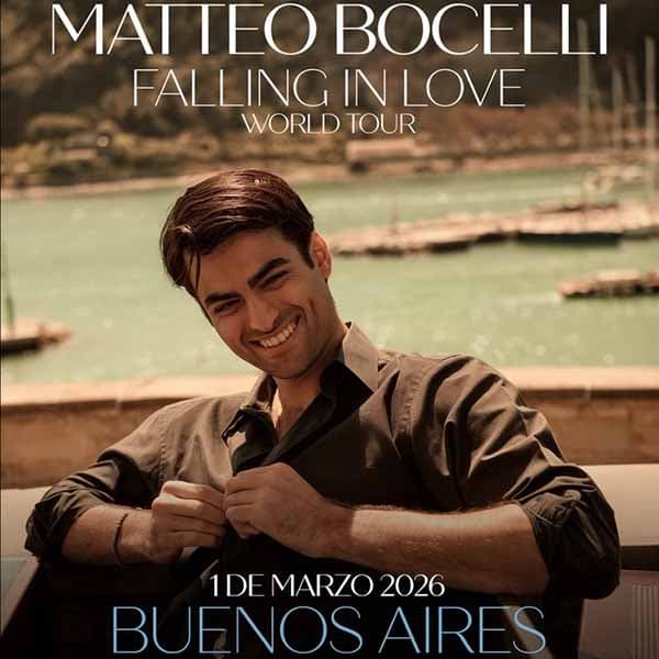 Flyer de Matteo Bocelli