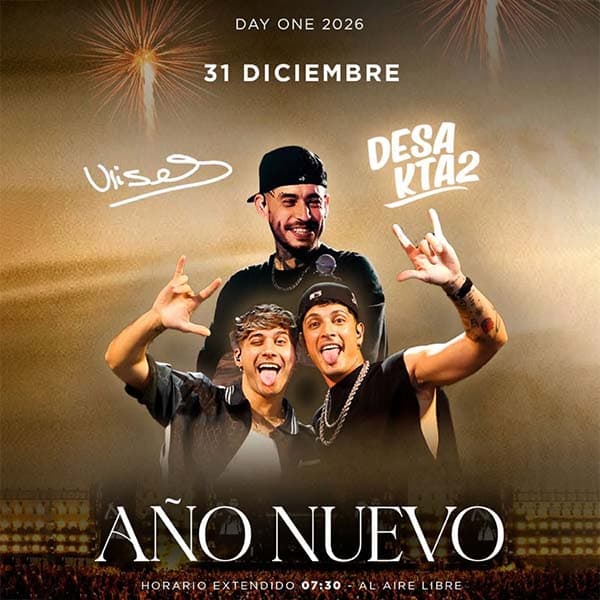 Flyer de Ulises Bueno, Desakta2