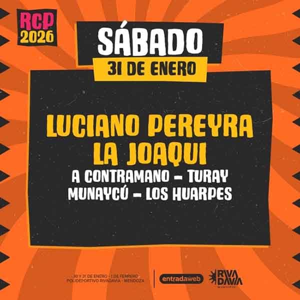 Flyer de Rivadavia Canta Al País