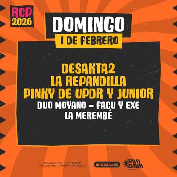 Flyer de Rivadavia Canta Al País