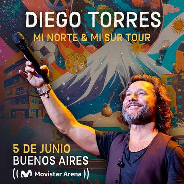 Flyer de Diego Torres