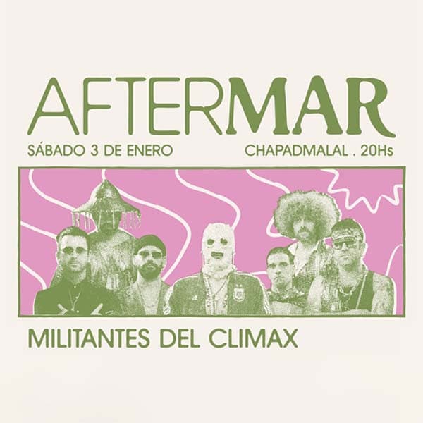 Flyer de Militantes del Clímax