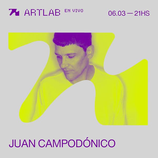 Flyer de Juan Campodónico