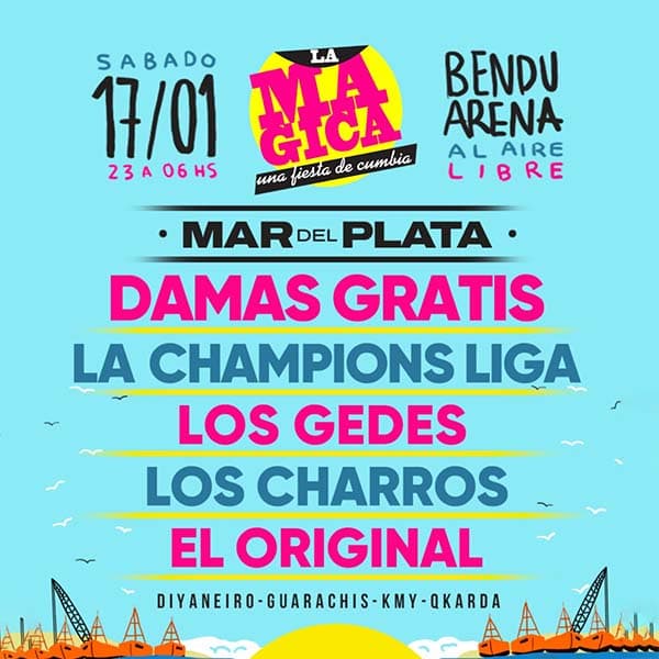Flyer de La Mágica