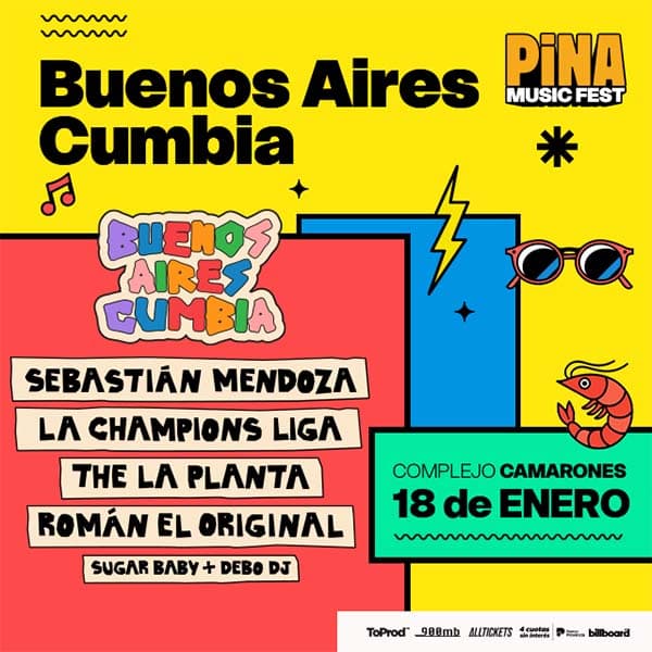 Flyer de Buenos Aires Cumbia