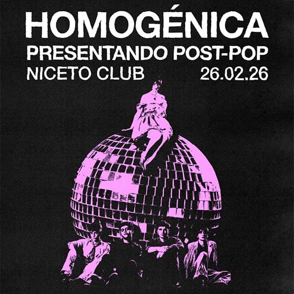 Flyer de Homogénica