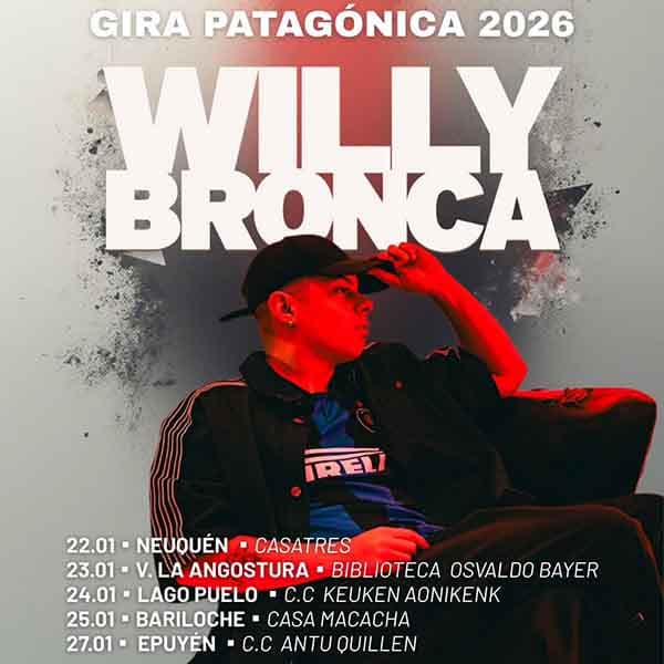 Flyer de Willy Bronca