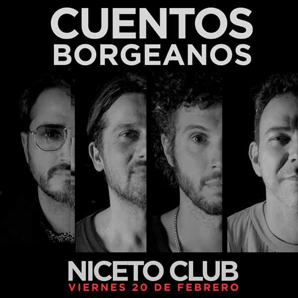 Flyer de Cuentos Borgeanos