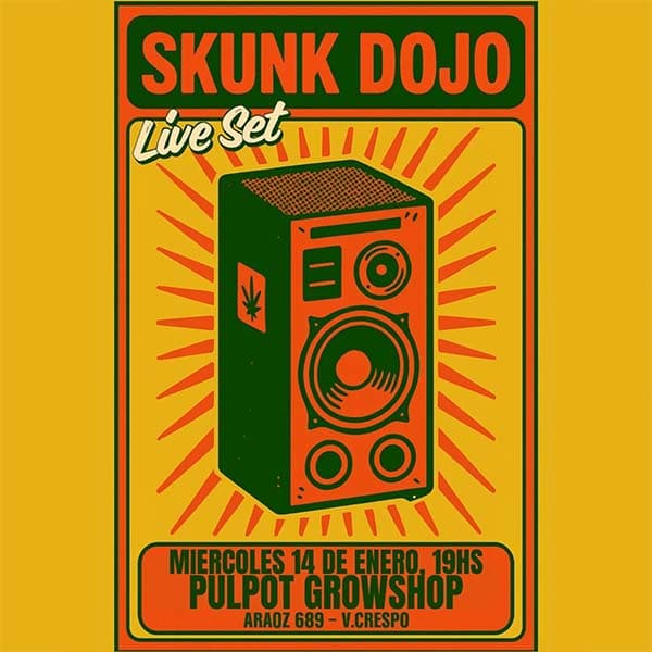 Flyer de Skunk Dojo