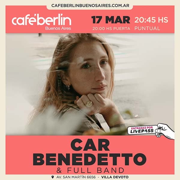 Flyer de Car Benedetto