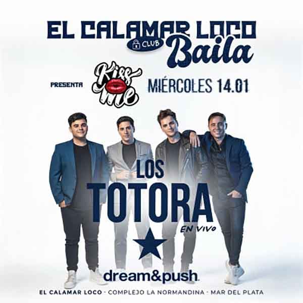 Flyer de Los Totora