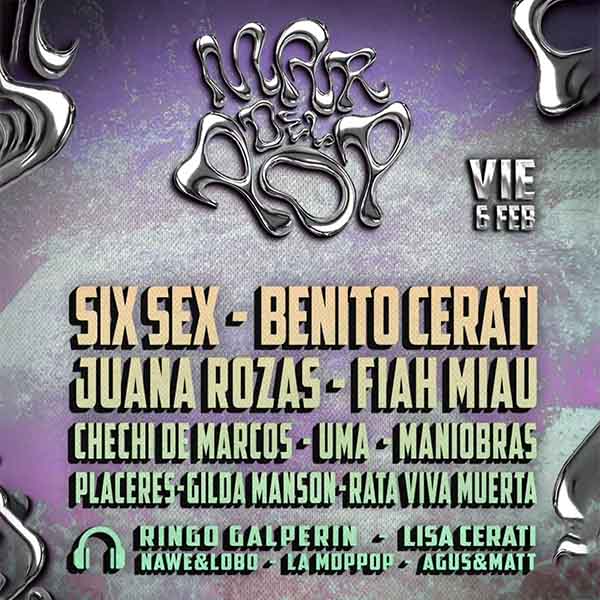 Flyer de Mar del Pop