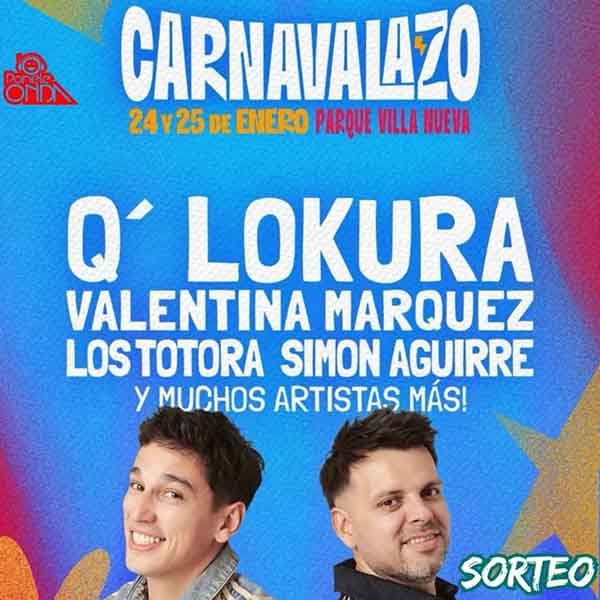 Flyer de Carnavalazo
