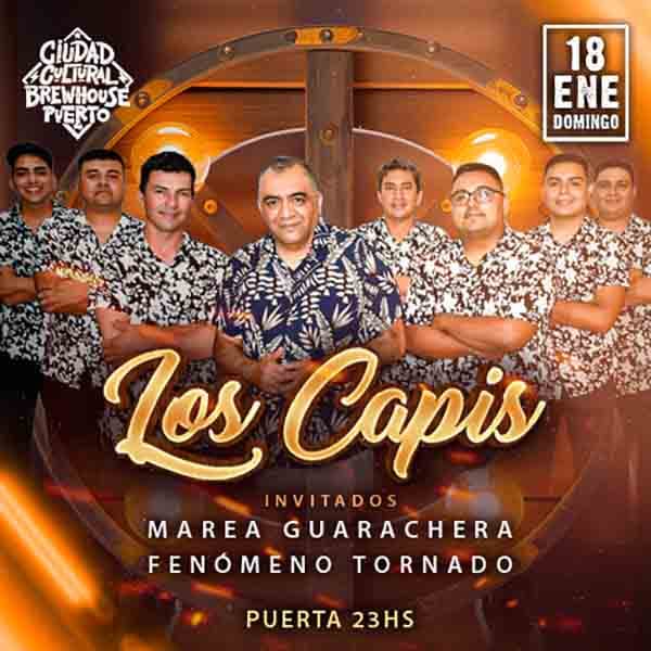 Flyer de Los Capis