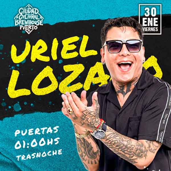 Flyer de Uriel Lozano