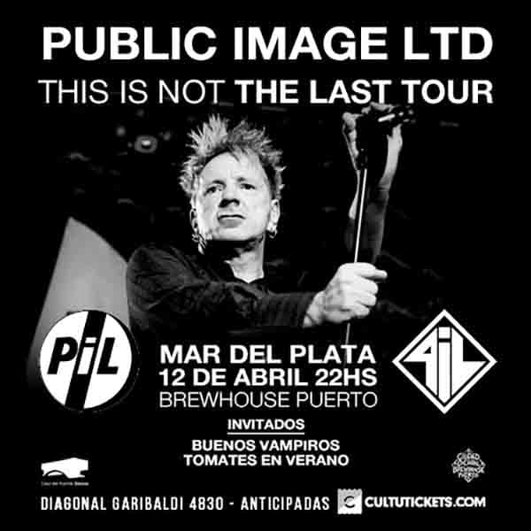 Flyer de Public Image Ltd.
