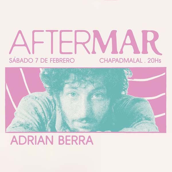 Flyer de Adrián Berra