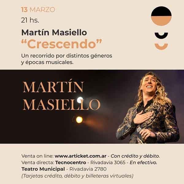 Flyer de Martin Masiello