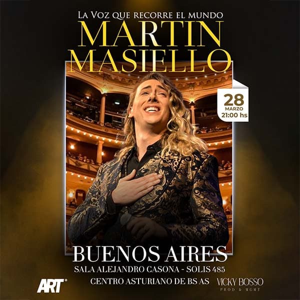 Flyer de Martin Masiello