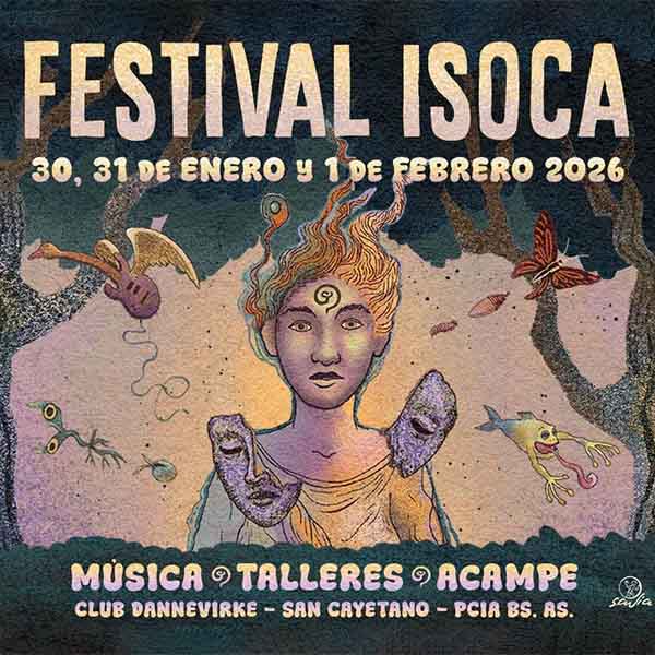Flyer de Festival Isoca