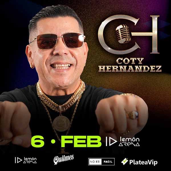 Flyer de Coty Hernández