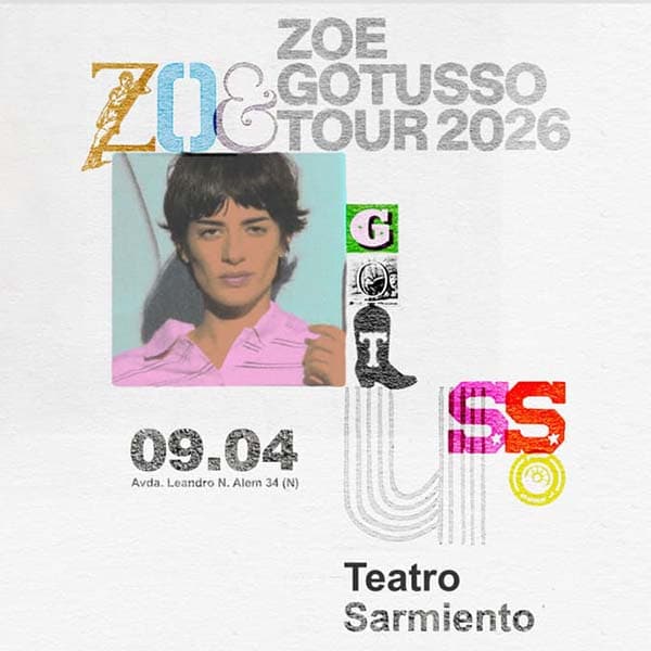 Flyer de Zoe Gotusso