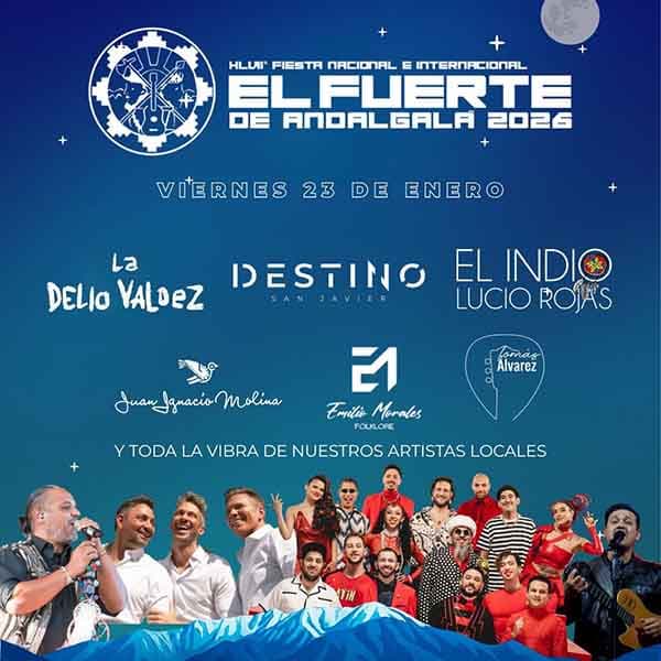 Flyer de El Fuerte de Andalgalá