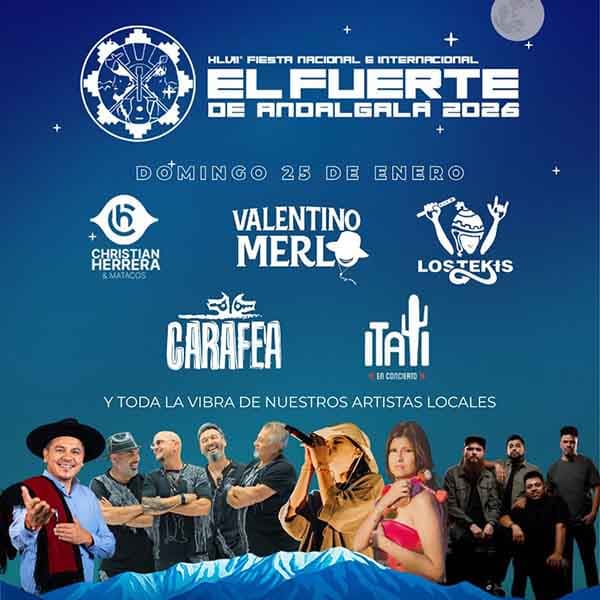 Flyer de El Fuerte de Andalgalá