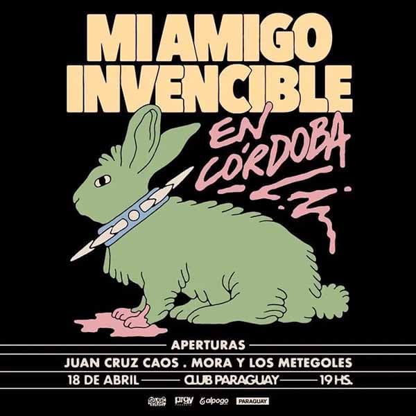 Flyer de Mi Amigo Invencible