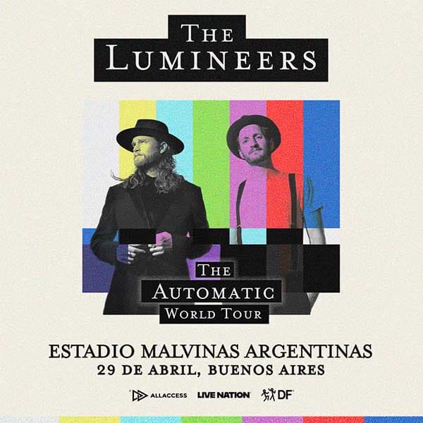 Flyer de The Lumineers