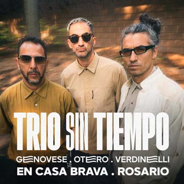 Flyer de Trío Sin Tiempo