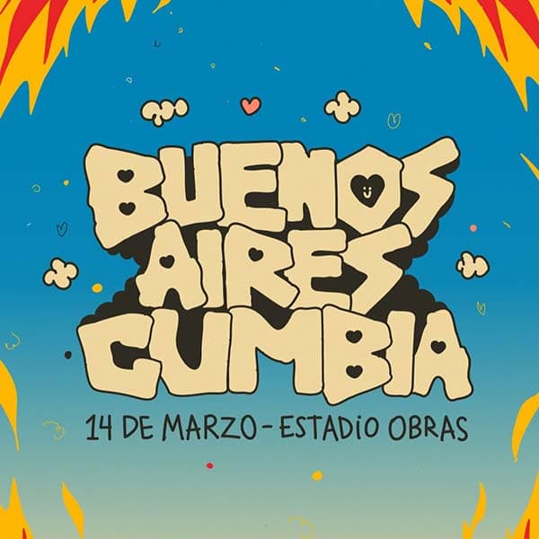 Flyer de Buenos Aires Cumbia