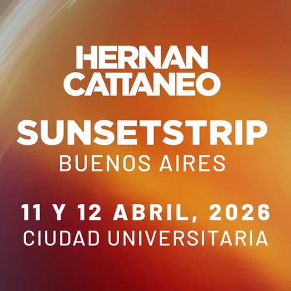Flyer de Hernán Cattaneo