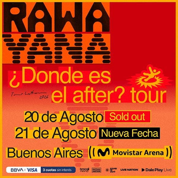 Flyer de Rawayana