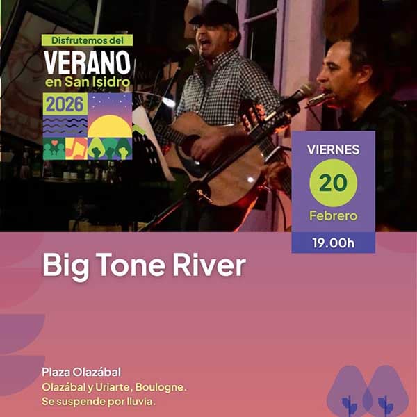 Flyer de Big Tone River