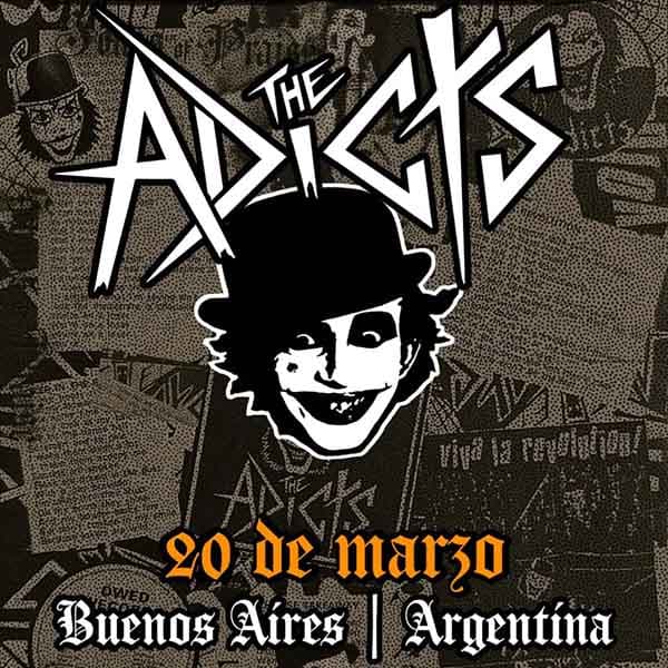 Flyer de The Adicts