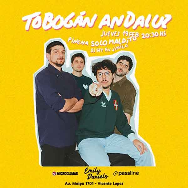 Flyer de Tobogán Andaluz