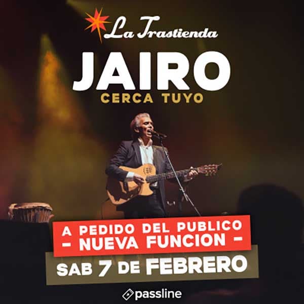 Flyer de Jairo