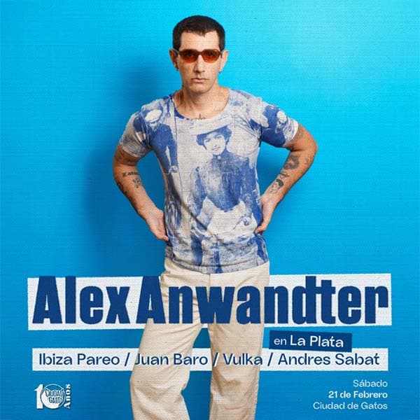 Flyer de Alex Anwandter