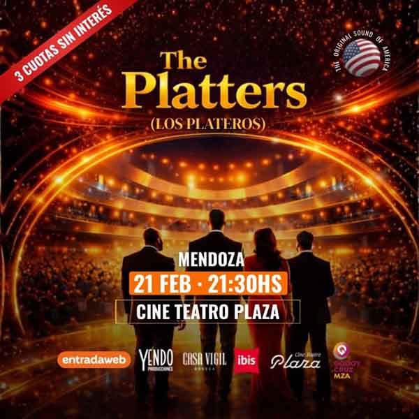 Flyer de The Platters
